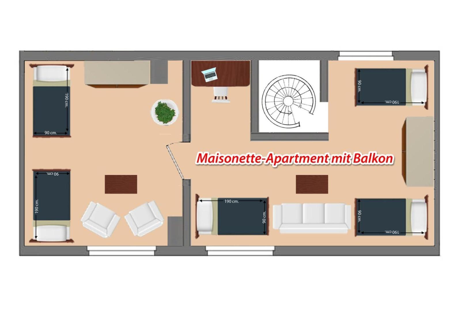 Golden Apartments Essen Bagian luar foto